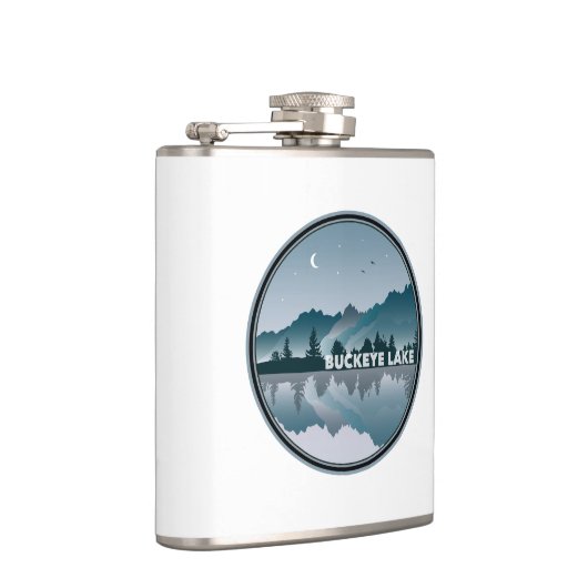 Buckeye Lake Ohio Reflection Heupfles (Rechts)