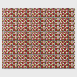 Buckeye Nut Ohio Gift Wrap Cadeaupapier