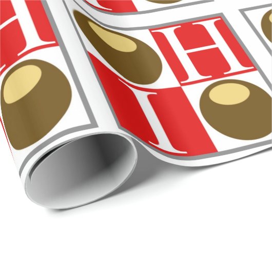 Buckeye nut Ohio Wrapping Paper Gift Wrap Cadeaupapier (Rol Hoek)