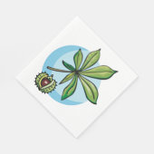 Buckeye Plant Napkins Servet (Hoek)