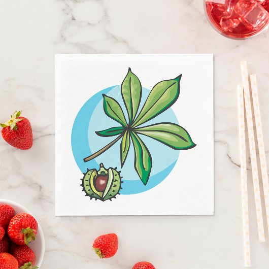 Buckeye Plant Napkins Servet