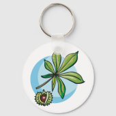 Buckeye Plant Sleutelhanger (Voorkant)