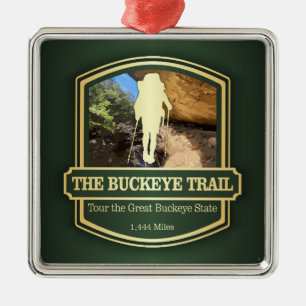 Buckeye Trail (B) Metalen Ornament
