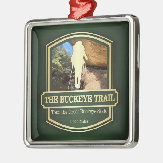Buckeye Trail (B) Metalen Ornament (Links)
