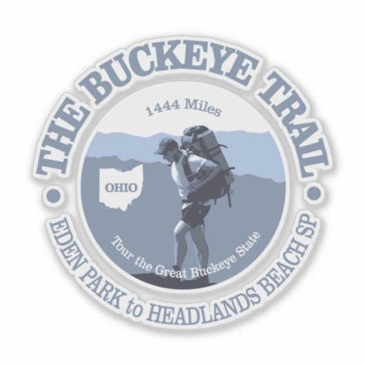 Buckeye Trail (BG) Sticker (Voorkant)
