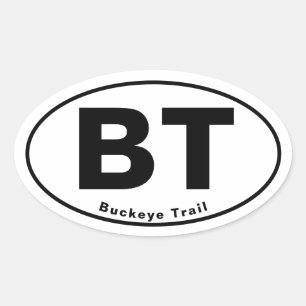Buckeye Trail Ovale Sticker