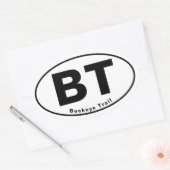Buckeye Trail Ovale Sticker (Envelop)