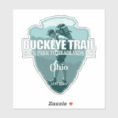 Buckeye Trail (pijlpunt T) Sticker (Vel)