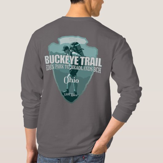 Buckeye Trail (pijlpunt T) T-shirt (Achterkant)