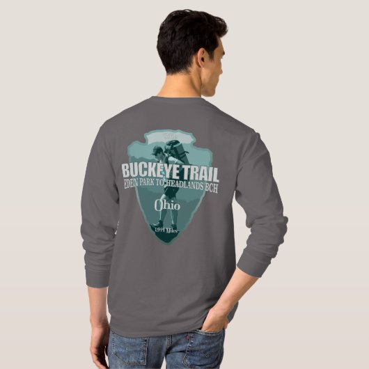 Buckeye Trail (pijlpunt T) T-shirt (Achterkant volledig)