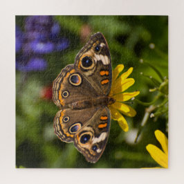 Buckeyvlinder op ventilator legpuzzel