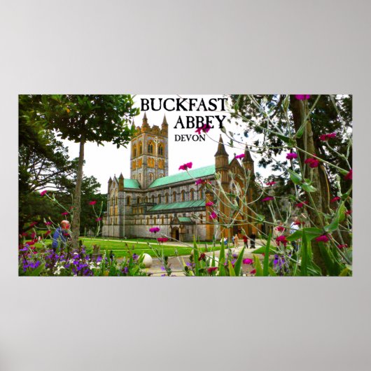 buckfast abbey, devon poster (Voorkant)