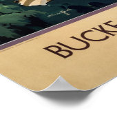  Buckfast Abbey-klooster Britse Spoorwegen Poster (Hoek)