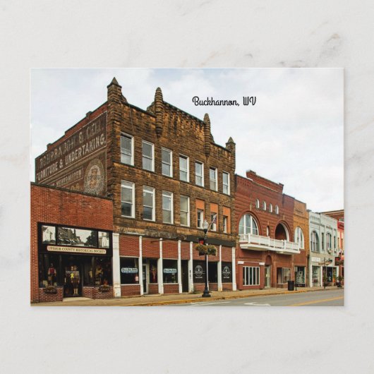Buckhannon, West Virginia Briefkaart (Voorkant)