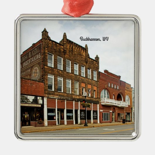 Buckhannon, West Virginia Metalen Ornament (Voorkant)