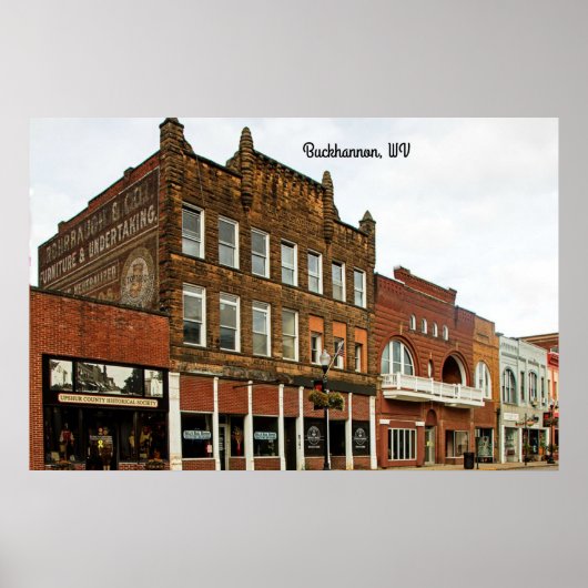 Buckhannon, West Virginia Poster (Voorkant)