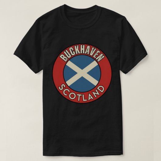 Buckhaven, Schotland T-shirt (Design voorkant)