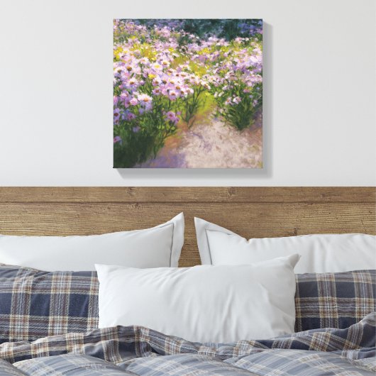 Buckhorn Aster Show Canvas Afdruk (Insitu (Slaapkamer))