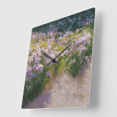 Buckhorn Aster Show Vierkante Klok (Hoek)