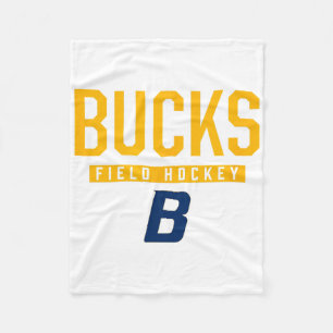 Buckhorn Bucks Logo Veldhockey Hs Fleece Deken