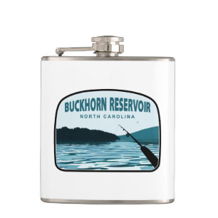 Buckhorn Reservoir North Carolina Gevist Rod Heupfles