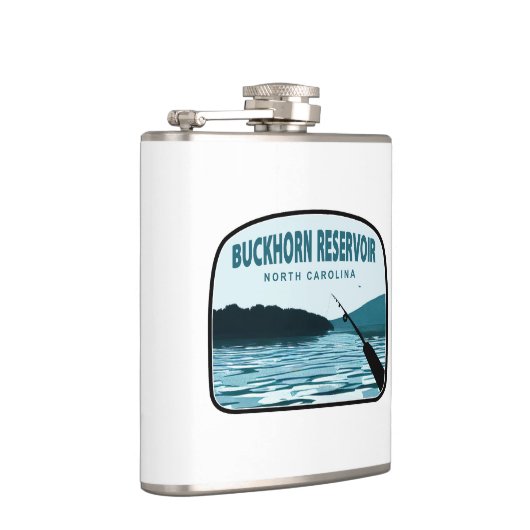 Buckhorn Reservoir North Carolina Gevist Rod Heupfles (Rechts)