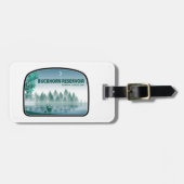 Buckhorn Reservoir North Carolina Herten Bagagelabel (Voorkant horizontaal)
