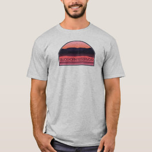 Buckhorn Reservoir North Carolina Red Sunrise T-shirt