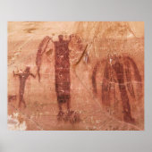 Buckhorn Wash Spirits Pictograafscherm Utah Poster (Voorkant)