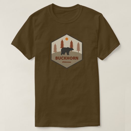 Buckhorn Wilderness Washington Beer T-shirt (Design voorkant)