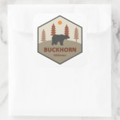 Buckhorn Wilderness Washington Beer Vierkante Sticker (Tas)