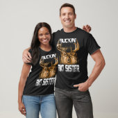 Buckin grote zus Hunter T-shirt (Unisex)