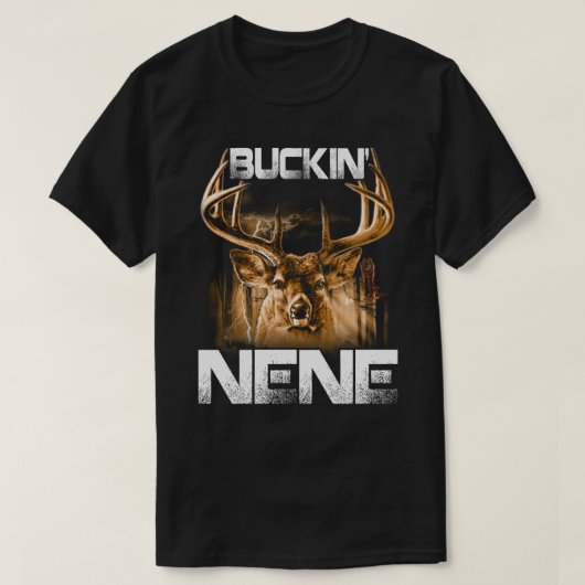 Buckin' nene Deer Hunter T-shirt (Design voorkant)