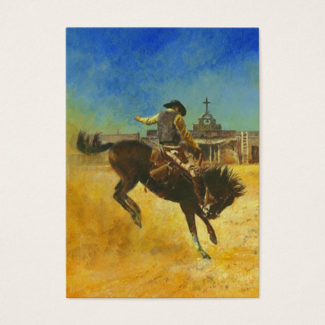  Bucking Bronco ACEO Visitekaartje (Voorkant)