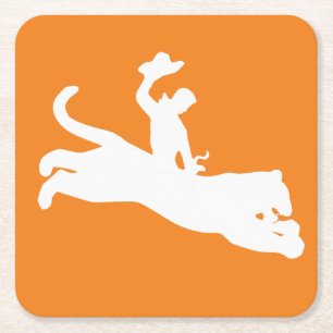 Bucking Bronco Bengal Kartonnen Onderzetters
