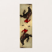 Bucking Bronco door Newell Convers Wyeth Visitekaartje (Buitenkant ongevouwen)