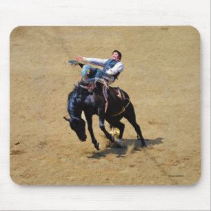 Bucking Bronco en Rodeo Cowboy #Gift Muismat