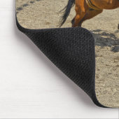 Bucking Bronco en Rodeo Cowboy #Gift Muismat (Hoek)