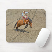 Bucking Bronco en Rodeo Cowboy #Gift Muismat (Met muis)