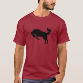 Bucking Bronco Horse T-shirt (Voorkant)