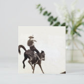 Bucking Bronco Kaart (Staand voorkant)