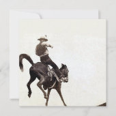 Bucking Bronco Kaart (Voorkant)