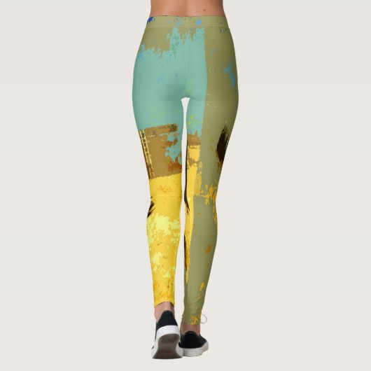 Bucking Bronco-Leggings Leggings (Achterkant)