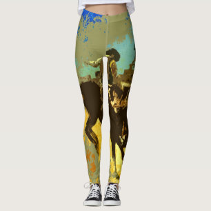 Bucking Bronco-Leggings Leggings