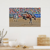 Bucking Bronco Poster (Keuken)