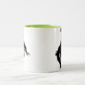 Bucking Bronco; Rodeo; Koel Tweekleurige Koffiemok (Center)