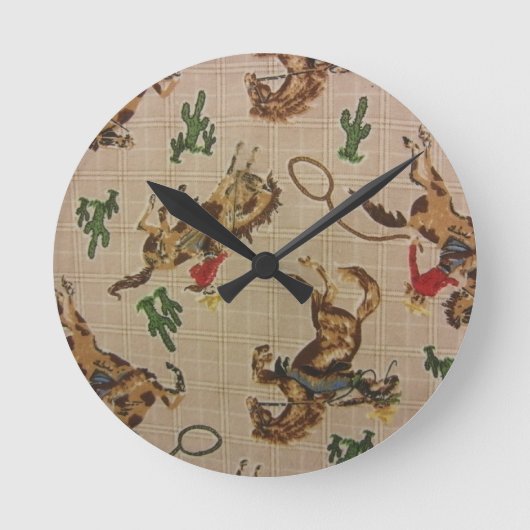 Bucking Bronco Ronde Klok (Voorkant)