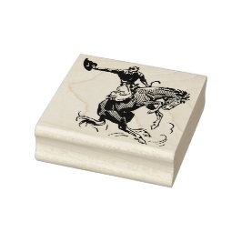 Bucking Bronco Rubber Stamp Rubberstempel