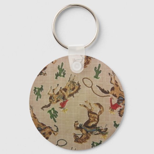 Bucking Bronco Sleutelhanger (Voorkant)