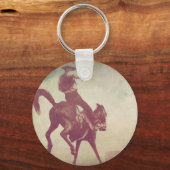 Bucking Bronco Sleutelhanger (Voorkant)